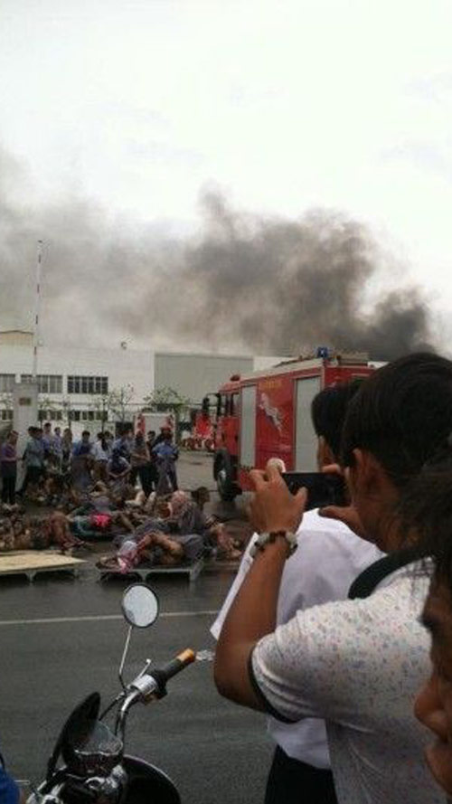 โรงงานชิ้นส่วนรถยนต์ระเบิดที่จีน คนงานไฟคลอกเพียบ เผาทั้งเป็น