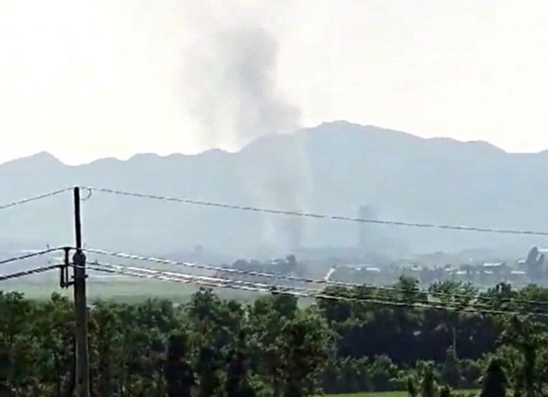 ภาพข่าวบึ้มถล่มสำนักงาน