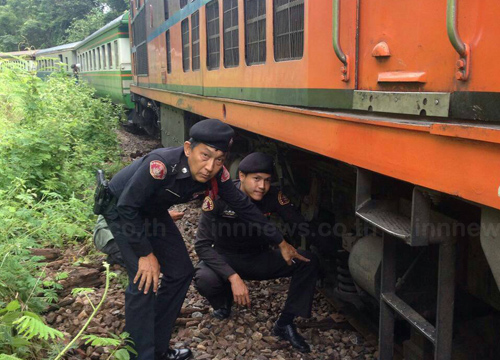 รถไฟตกราง จ.ลำปาง ซ้ำรอยจุดเดิม โชคดีไร้เจ็บ