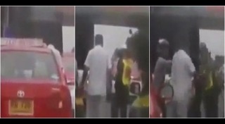 แท็กซี่ขับรถชนตำรวจ