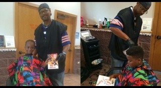 ตัดผมฟรีให้คนไร้บ้าน