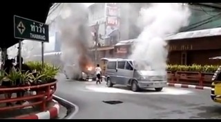 รถติดแก๊ส