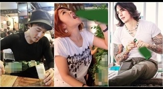 ดราม่าดาราถือขวดเบียร์