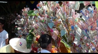 ทอดผ้าป่า