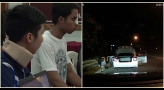 ตำรวจซ้อมนักศึกษา