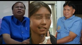 ครูปาแก้วใส่นักเรียน