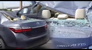 รถบรรทุกล้อหลุด