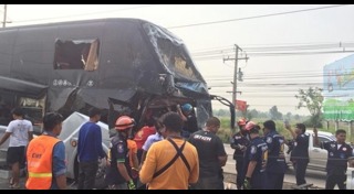 รถทัวร์เบรกแตก