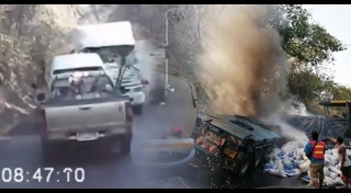 รถบรรทุกเบรกแตก