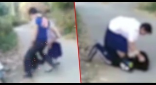 นักเรียนตบกัน