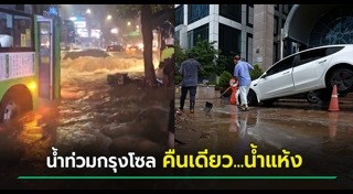 น้ำท่วมเกาหลีใต้