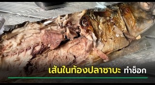 ปลาซาบะย่าง